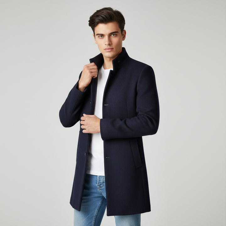 B Unique Fashions - Long Tailored Men’s Coat