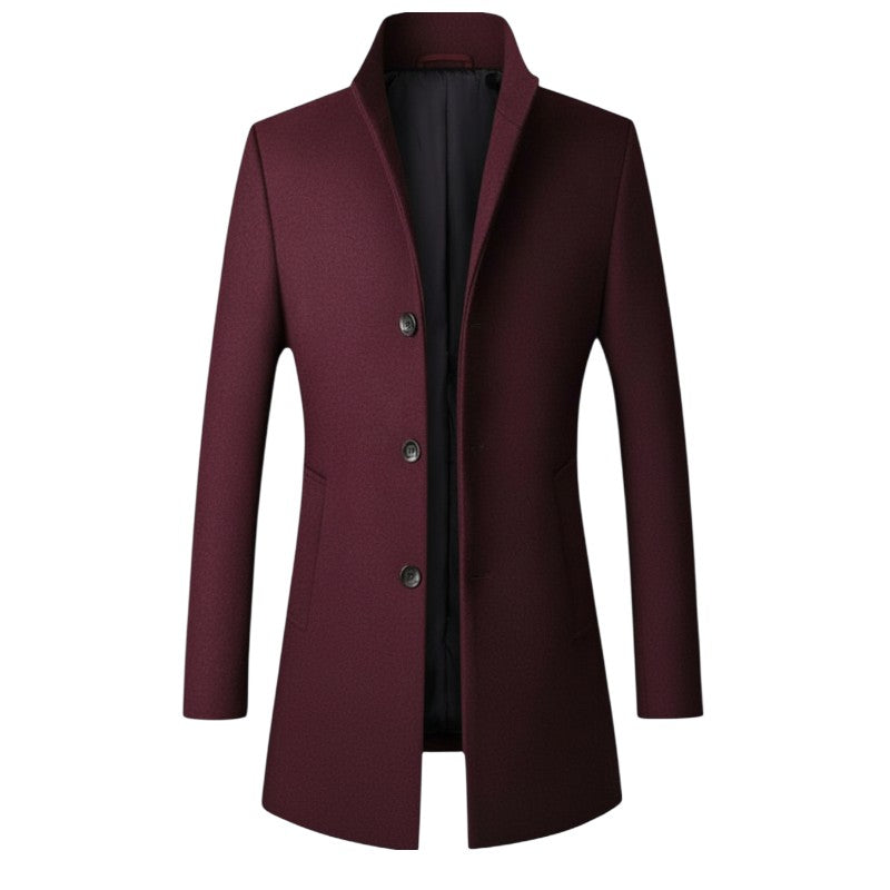 B Unique Fashions - Long Tailored Men’s Coat