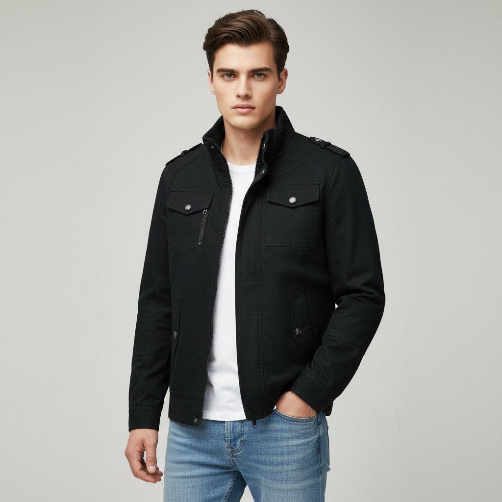 B Unique Fashions - Men’s Stand Collar Autumn Jacket