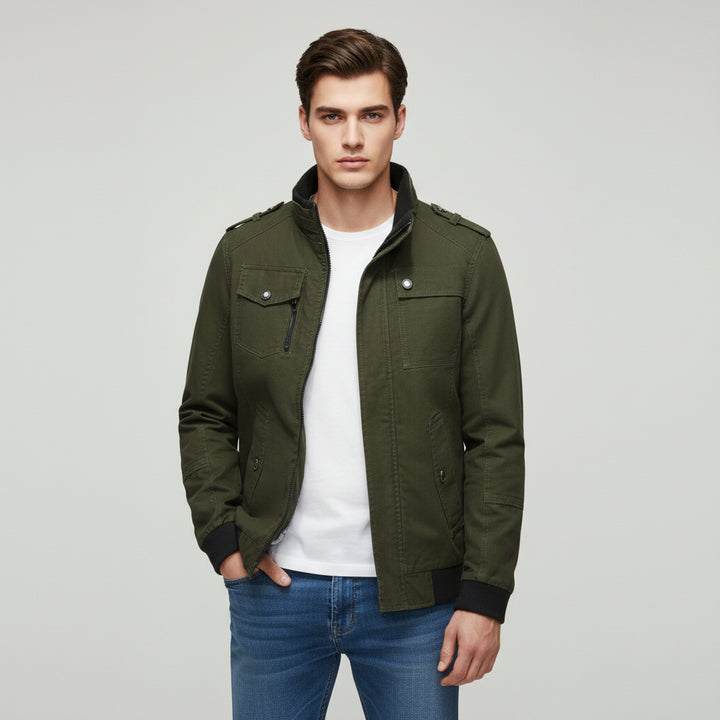 B Unique Fashions - Men’s Stand Collar Autumn Jacket