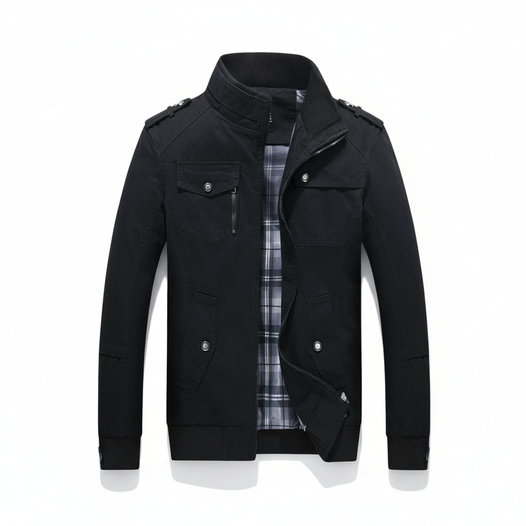 B Unique Fashions - Men’s Stand Collar Autumn Jacket