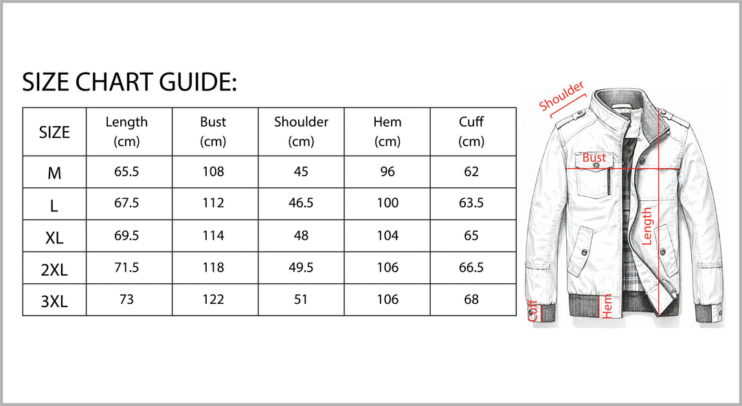 B Unique Fashions - Men’s Stand Collar Autumn Jacket