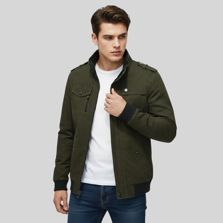 B Unique Fashions - Men’s Stand Collar Autumn Jacket