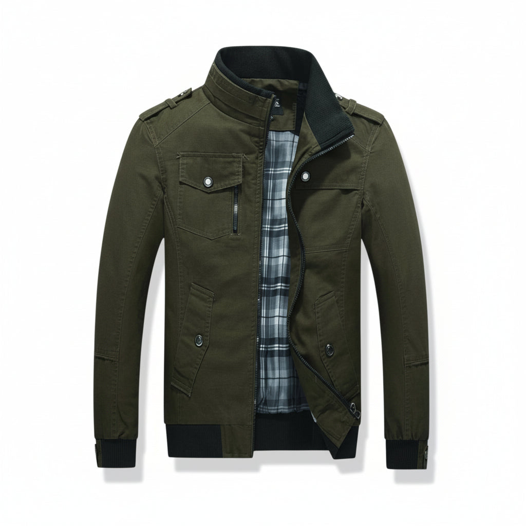 B Unique Fashions - Men’s Stand Collar Autumn Jacket