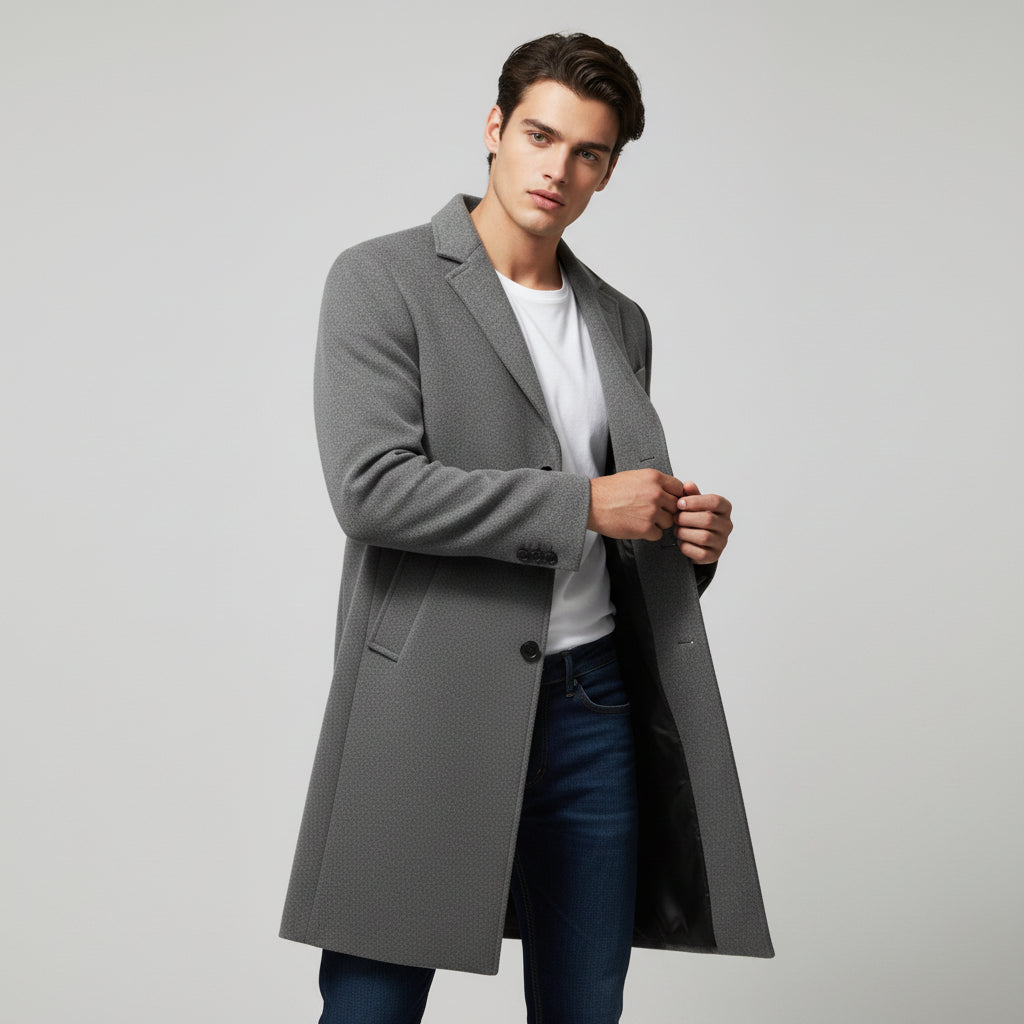 B Unique Fashions - Warm Winter Coat for Men