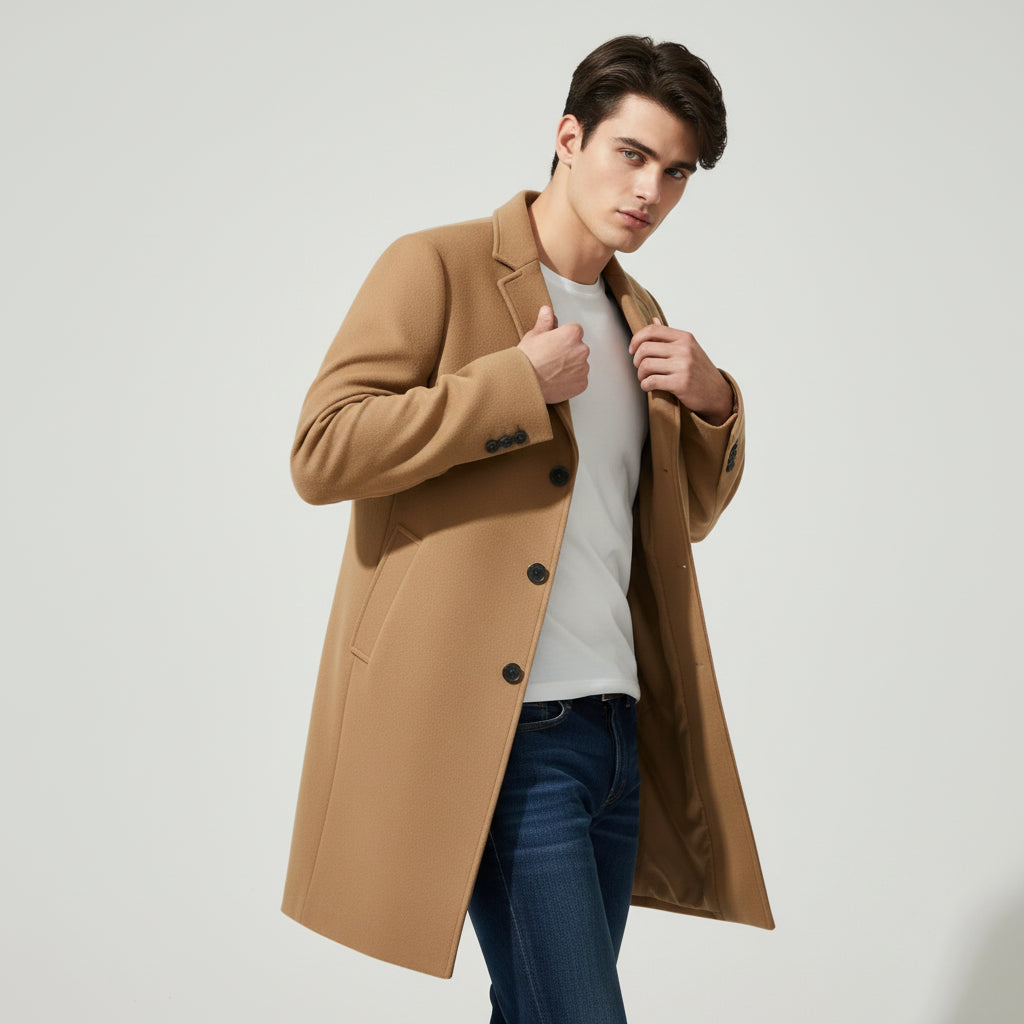 B Unique Fashions - Warm Winter Coat for Men