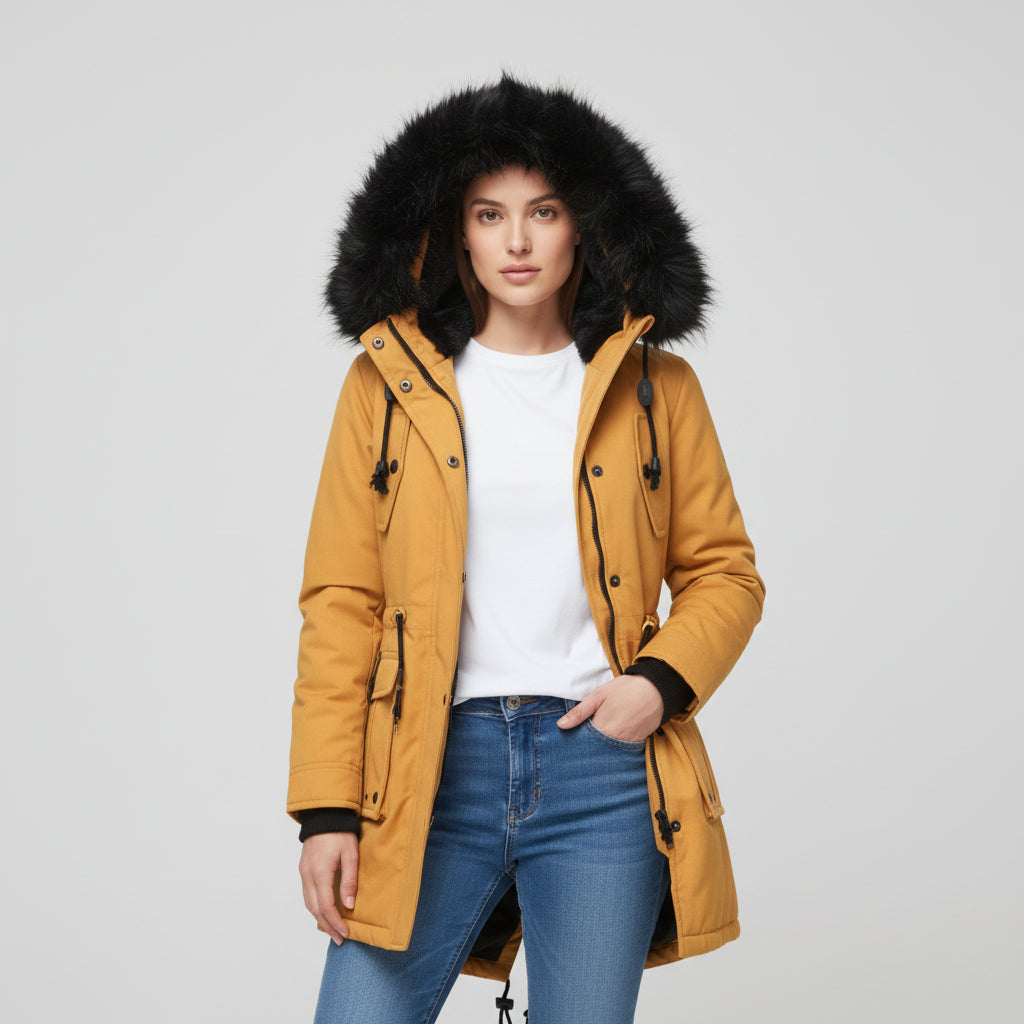 B Unique Fashions - Warm Winter Coat for Women