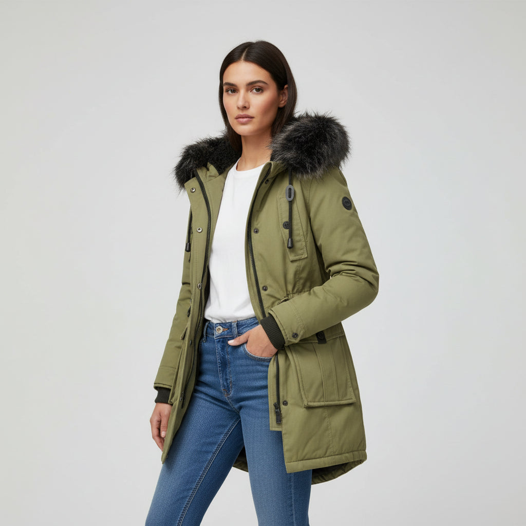 B Unique Fashions - Warm Winter Coat for Women