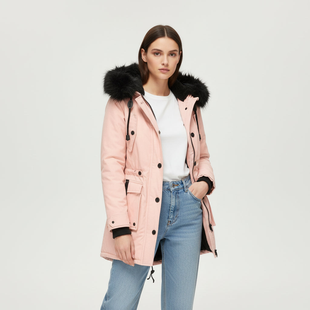 B Unique Fashions - Warm Winter Coat for Women