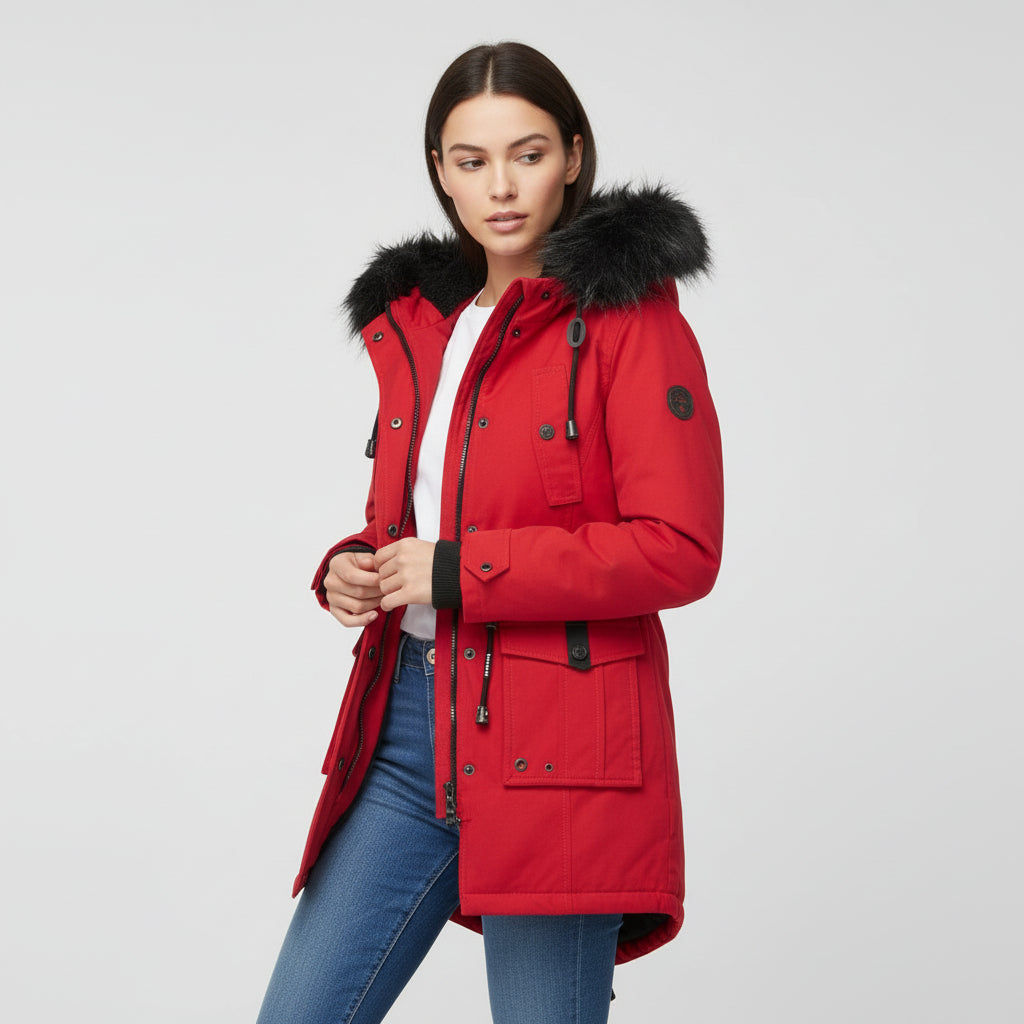 B Unique Fashions - Warm Winter Coat for Women