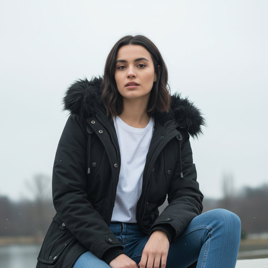 B Unique Fashions - Warm Winter Coat for Women