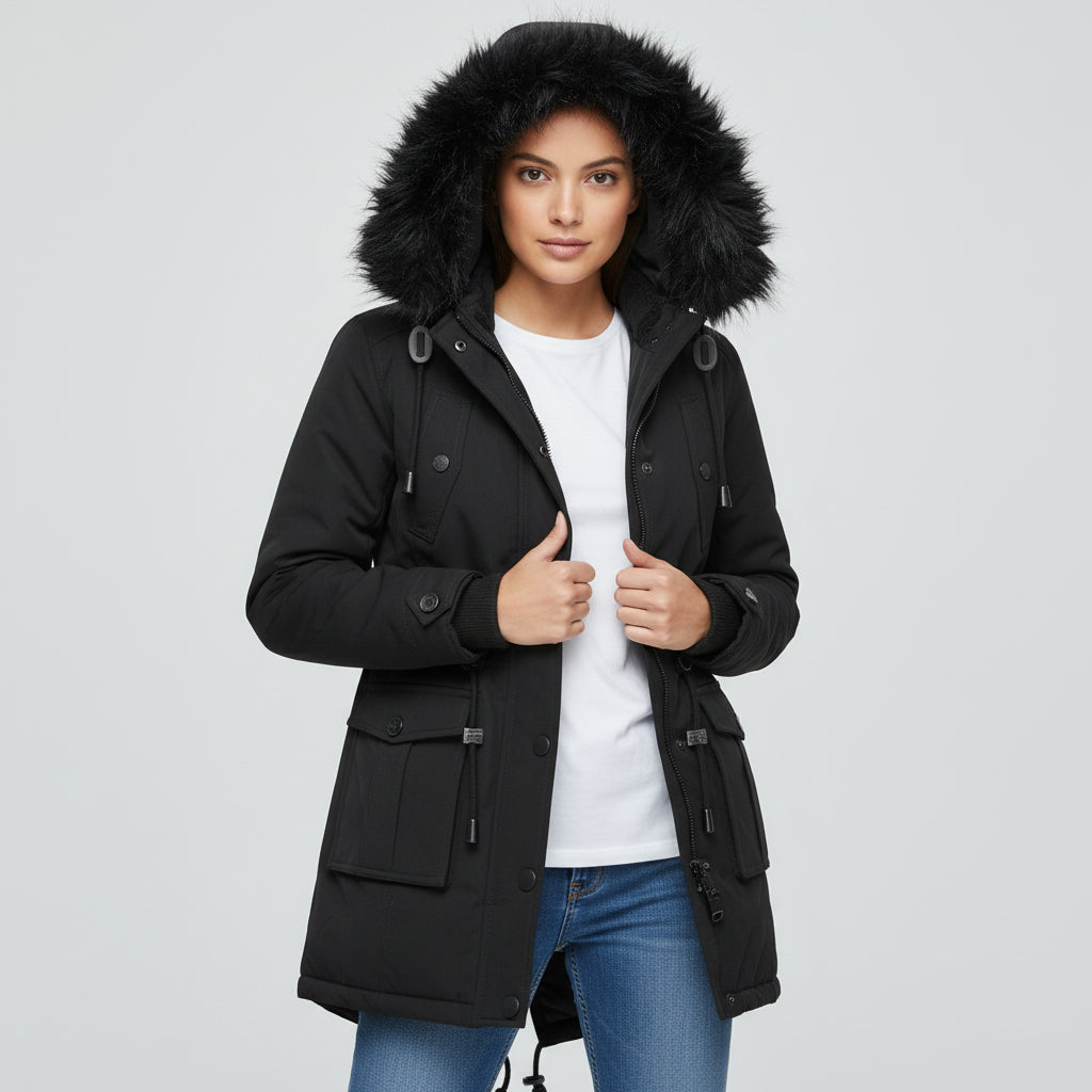 B Unique Fashions - Warm Winter Coat for Women