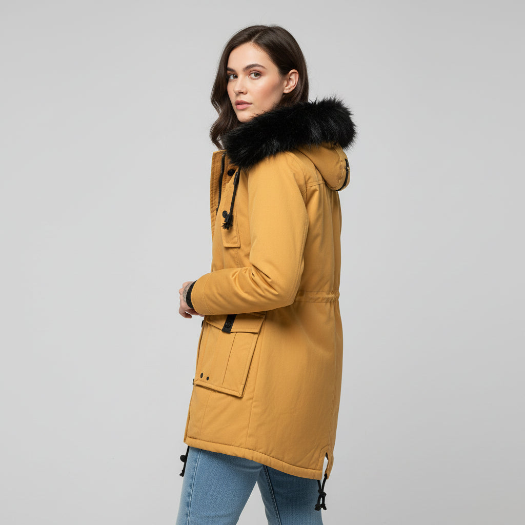 B Unique Fashions - Warm Winter Coat for Women