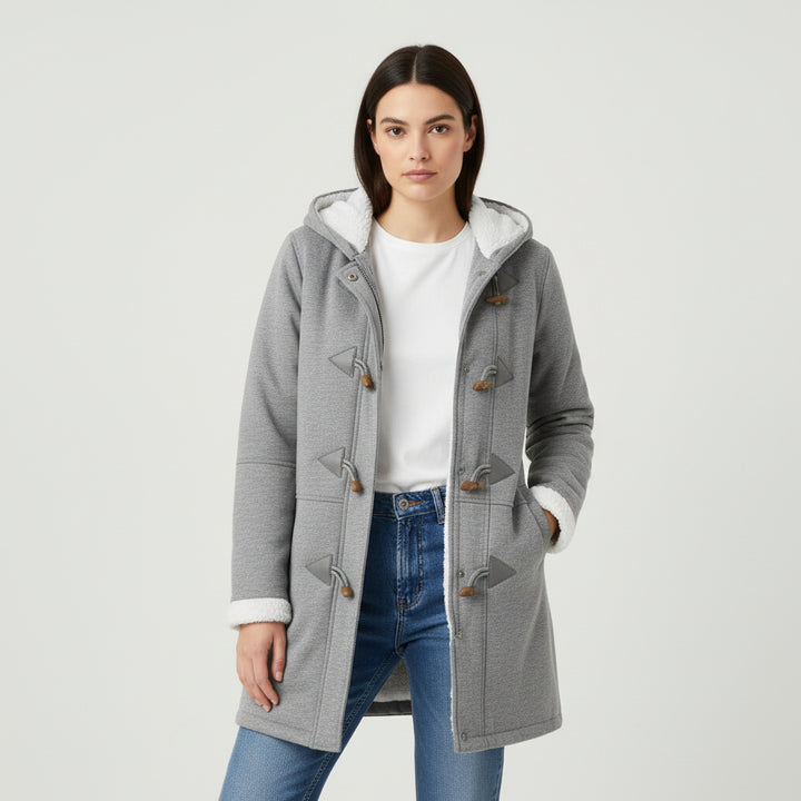 B Unique Fashions - Women's Hooded Coat
