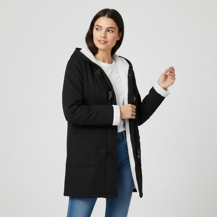 B Unique Fashions - Women's Hooded Coat
