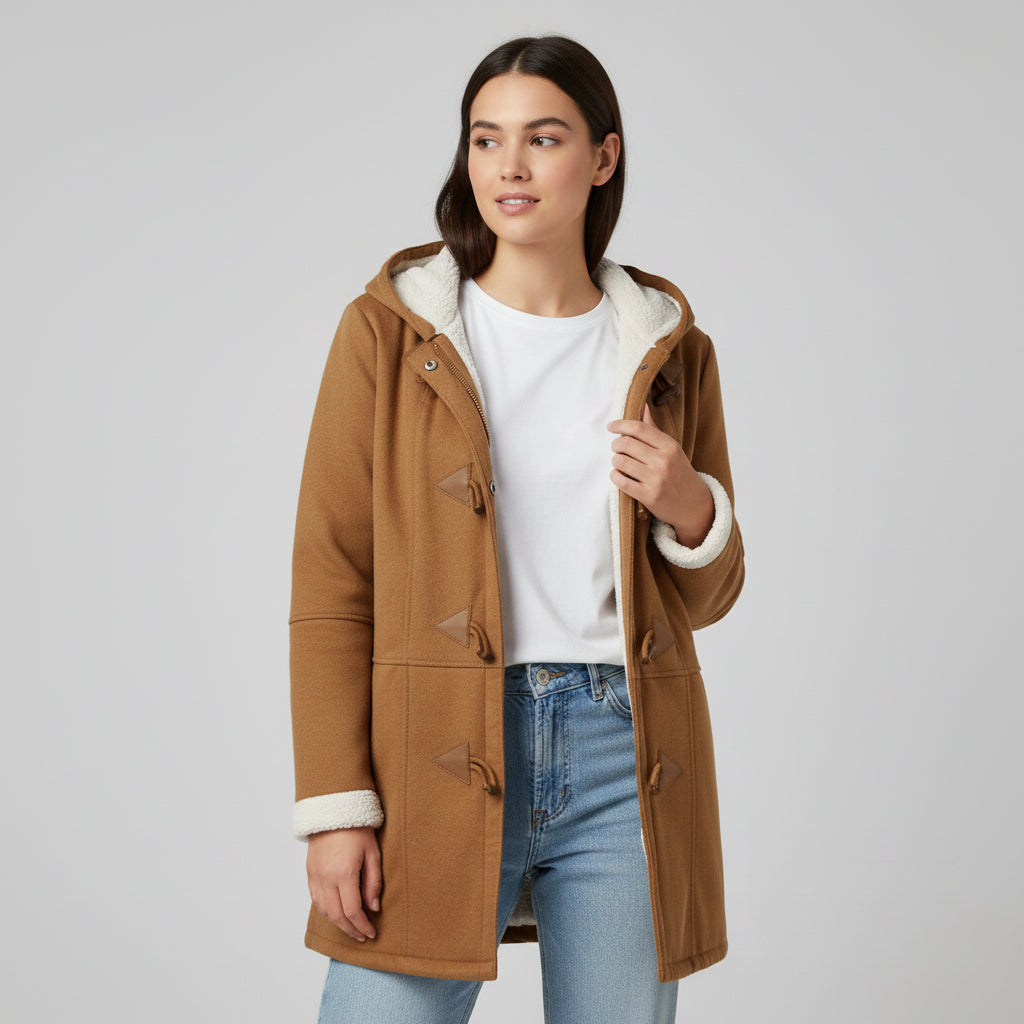 B Unique Fashions - Women's Hooded Coat