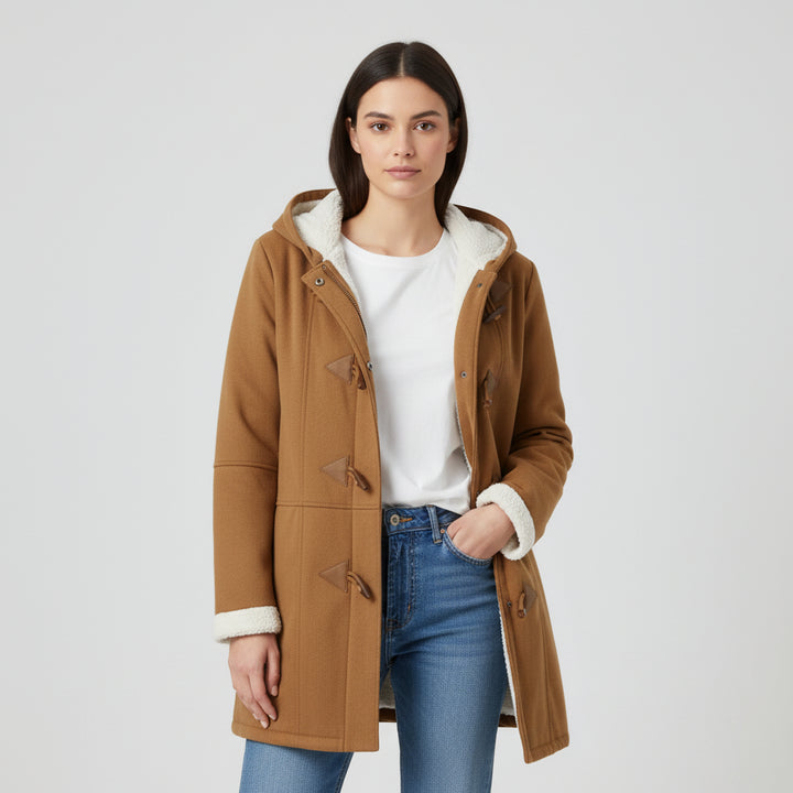 B Unique Fashions - Women's Hooded Coat