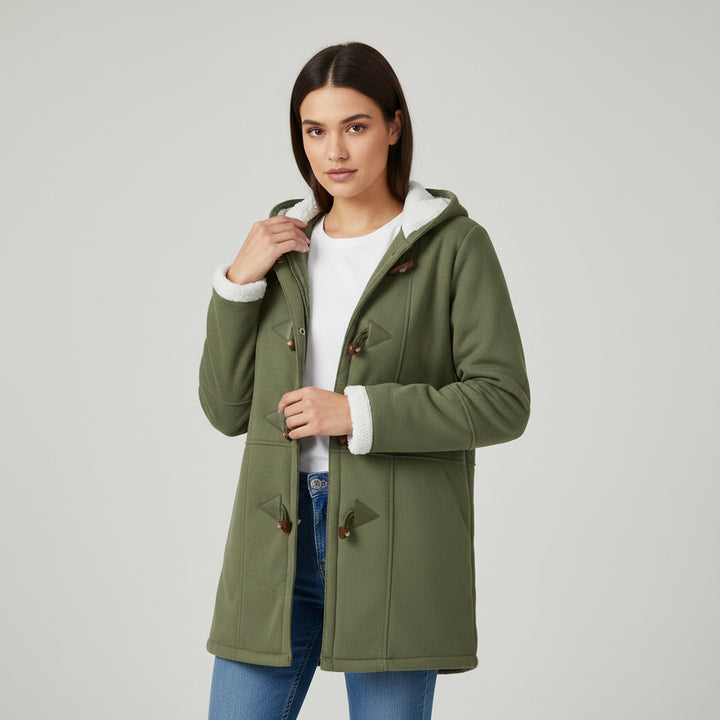 B Unique Fashions - Women's Hooded Coat