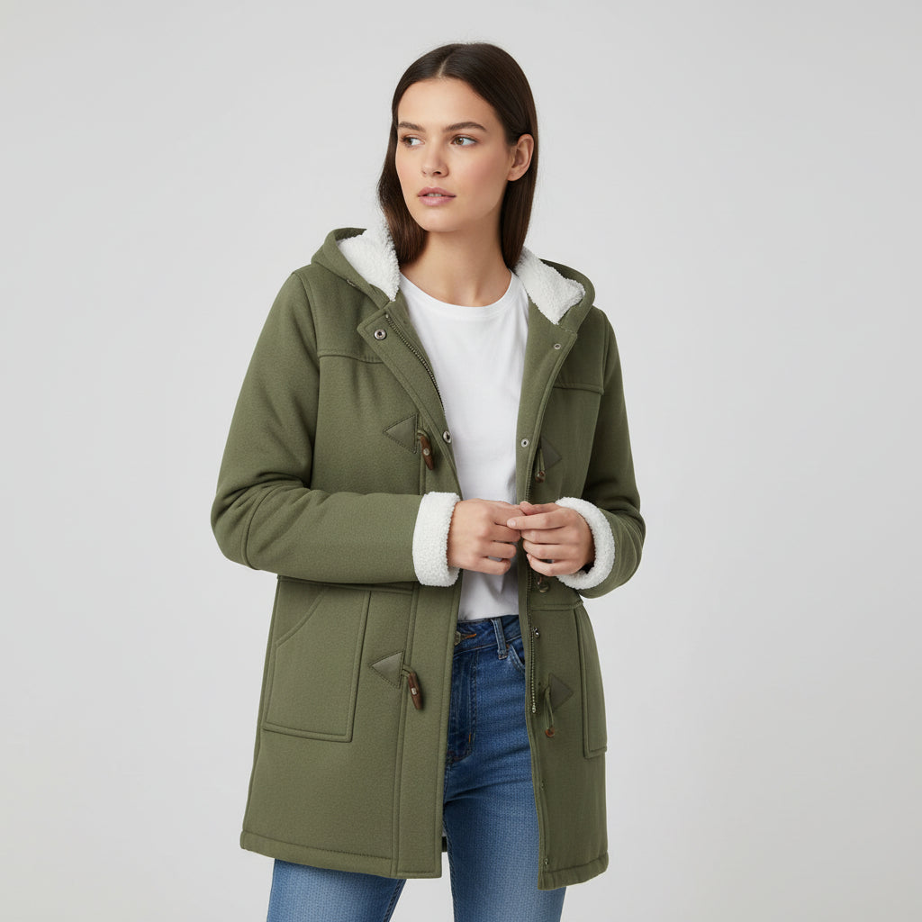 B Unique Fashions - Women's Hooded Coat