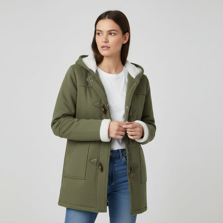 B Unique Fashions - Women's Hooded Coat