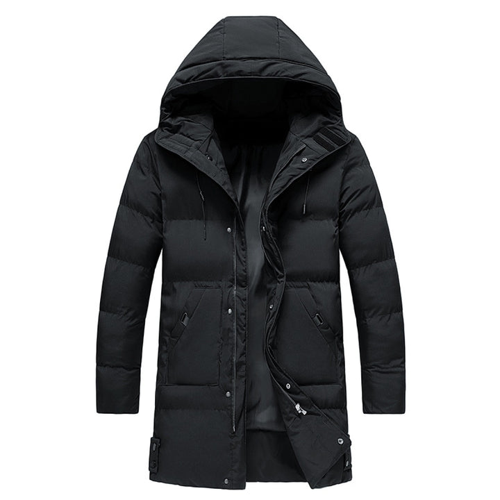B Unique Fashions Men’s Long Puffer Winter Jacket