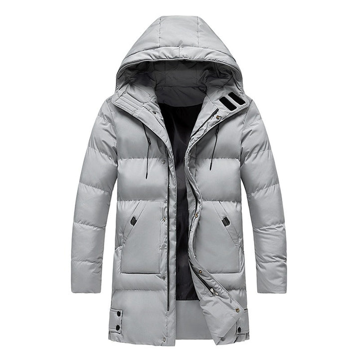 B Unique Fashions Men’s Long Puffer Winter Jacket