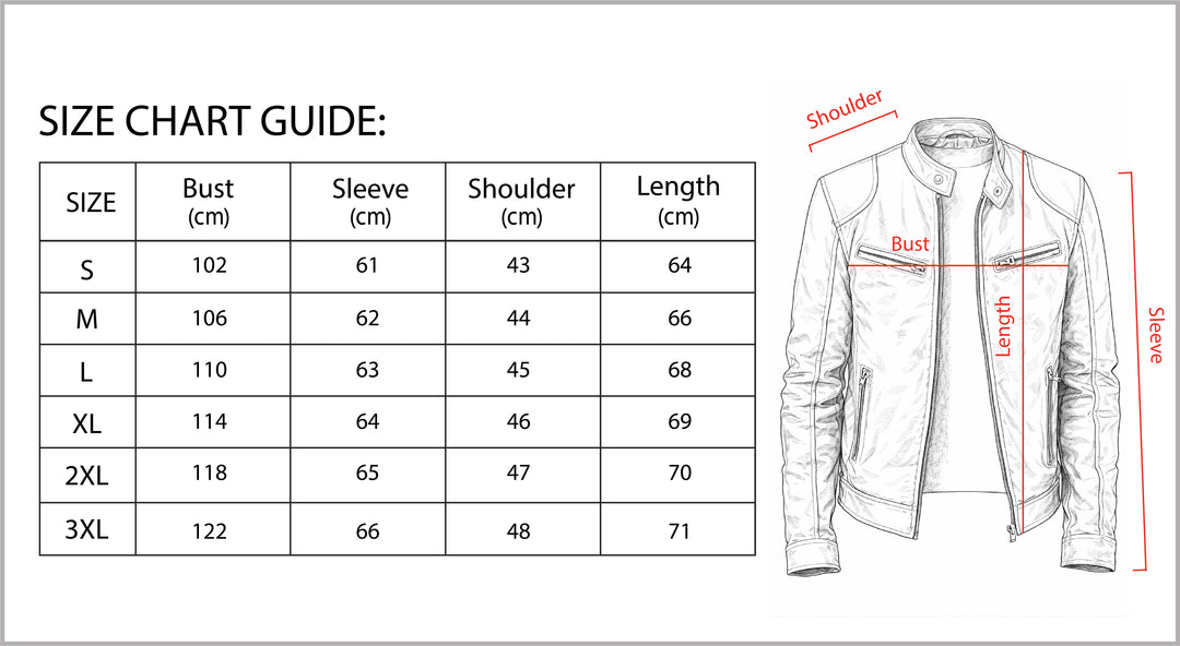 B Unique Fashions Men's PU Leather Autumn Jacket
