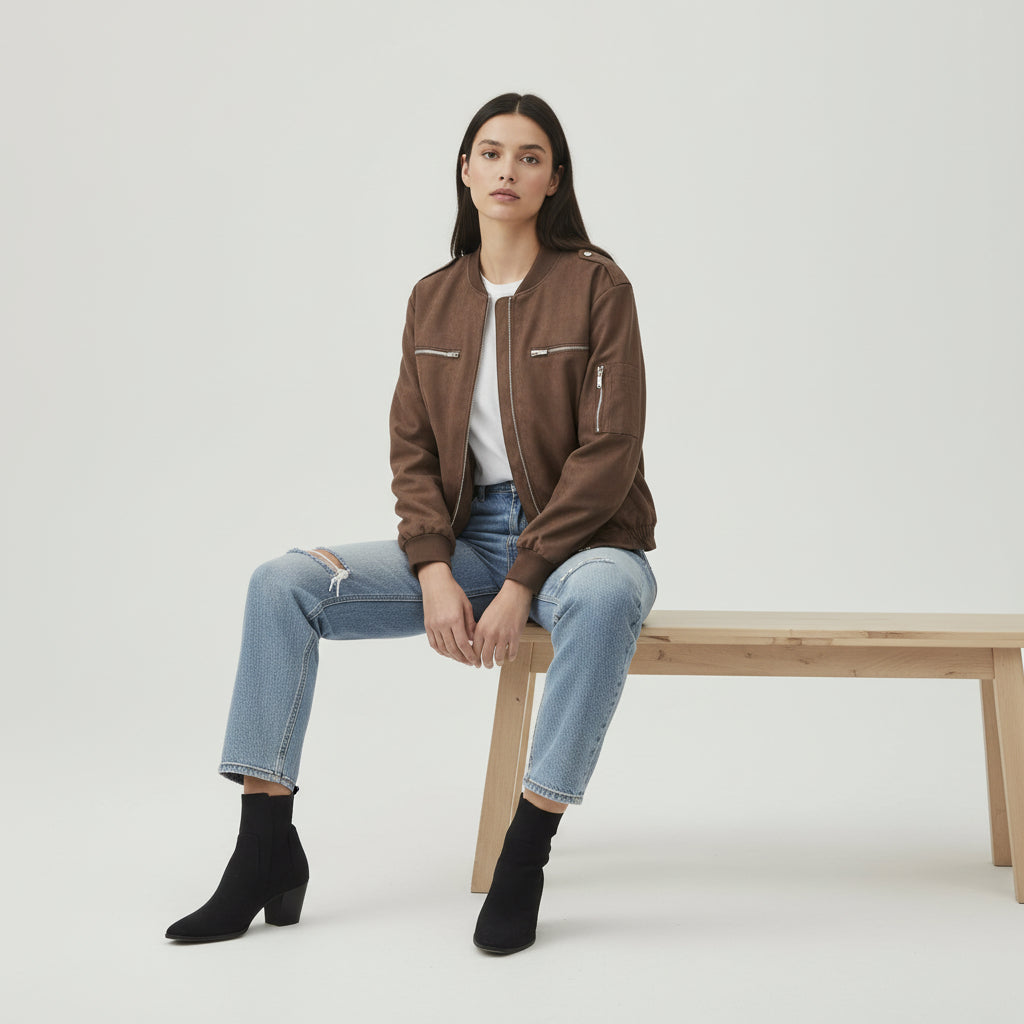 B Unique Fashions – Trendy Casual Jacket for Women
