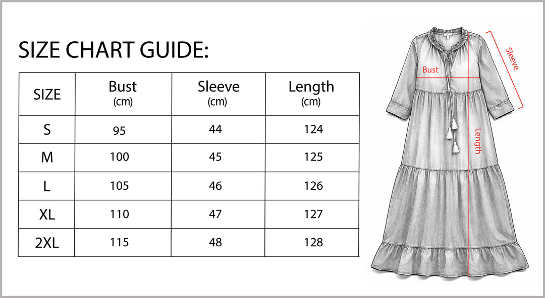 B Unique Fashions Autumn Maxi Dress for Women