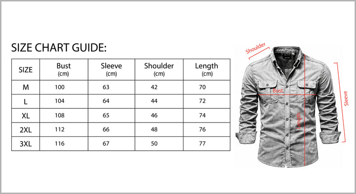 B Unique Fashions Corduroy Long-Sleeve Casual Shirt for Autumn