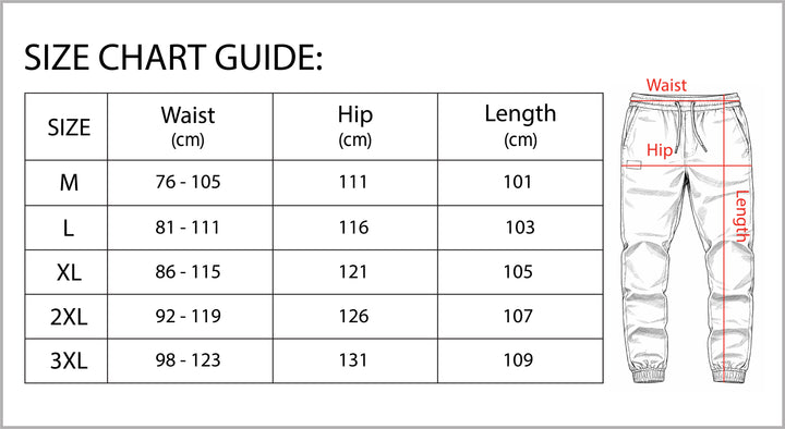 B Unique Fashions Men’s Autumn Polyester Pants