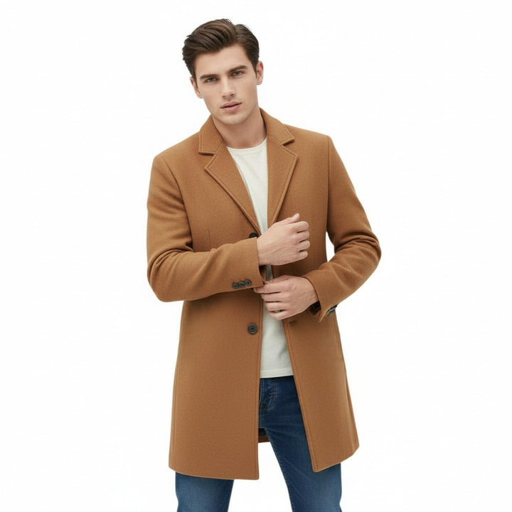 B Unique Fashions Men’s Long Winter Coat