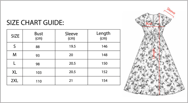 B Unique Fashions Women's Floral Autumn Dress