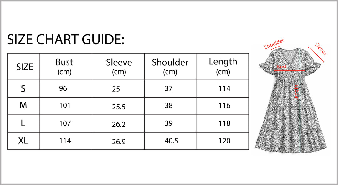 B Unique Fashions Women’s Floral Midi Dress