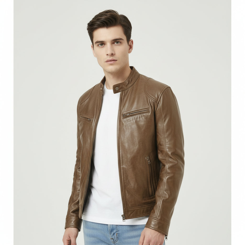 B Unique Fashions Women's PU Leather Autumn Jacket