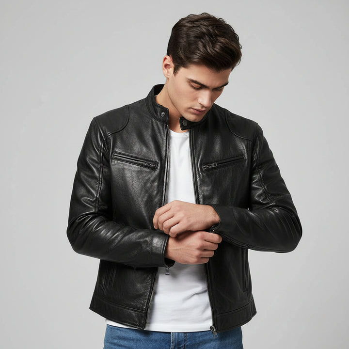 B Unique Fashions Women's PU Leather Autumn Jacket