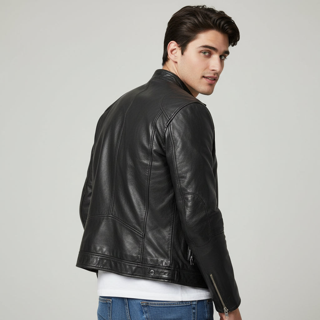 B Unique Fashions Women's PU Leather Autumn Jacket