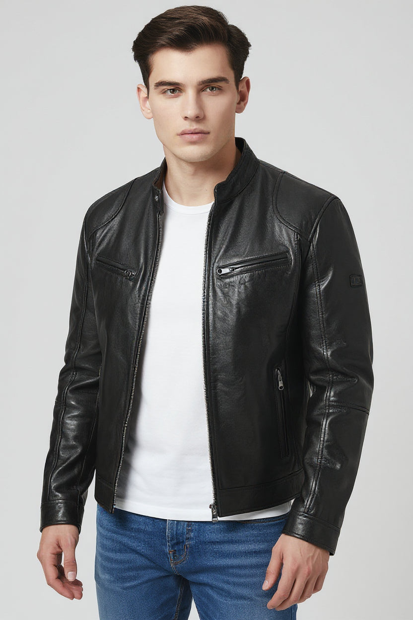 B Unique Fashions Women's PU Leather Autumn Jacket