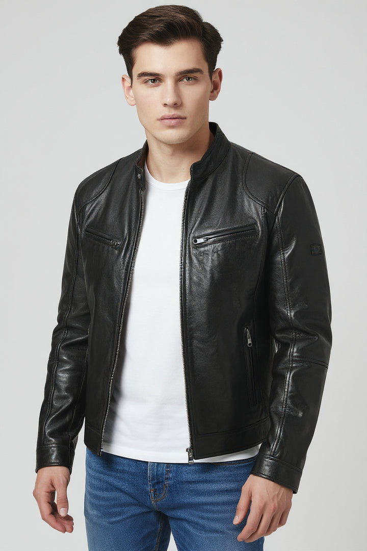 B Unique Fashions Women's PU Leather Autumn Jacket