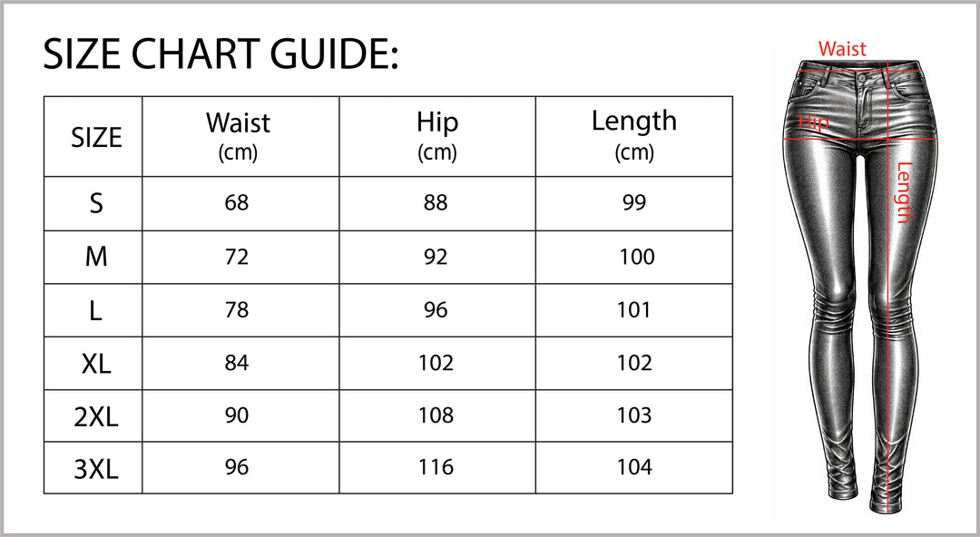 B Unique Fashions Women’s PU Leather Autumn Pants