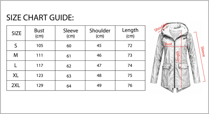 B Unique Fashions Women’s Waterproof Hooded Trench Coat