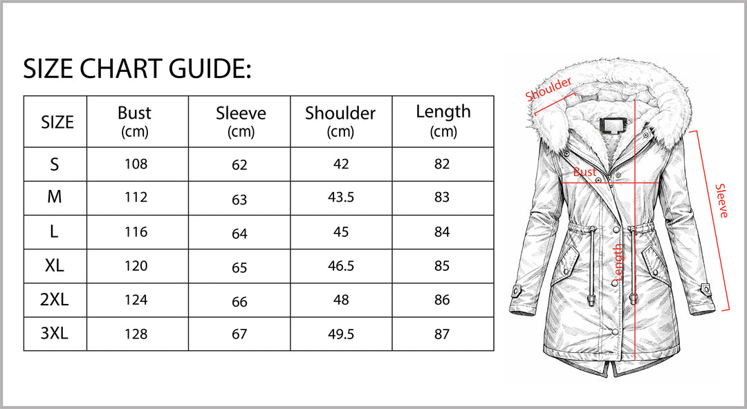 B Unique Fashions Women’s Winter Coat with Hood