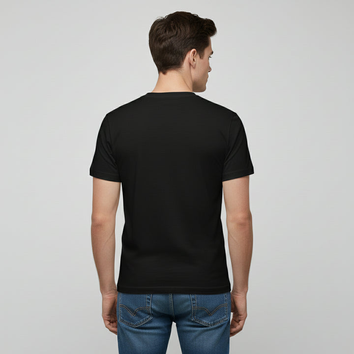 Cruising Into the New Year 2026 Gold Graphic Unisex Black T-Shirt-B Unique Fashions