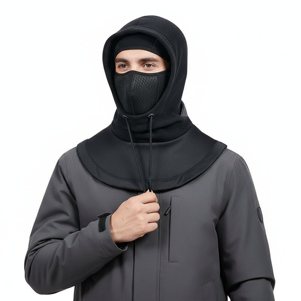 Full Face Mask Balaclava Beanie Windproof Winter Headwear for Men And Women-B Unique Fashions
