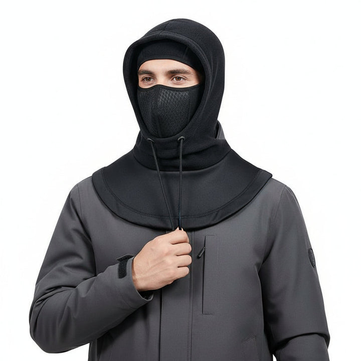 Full Face Mask Balaclava Beanie Windproof Winter Headwear for Men And Women-B Unique Fashions