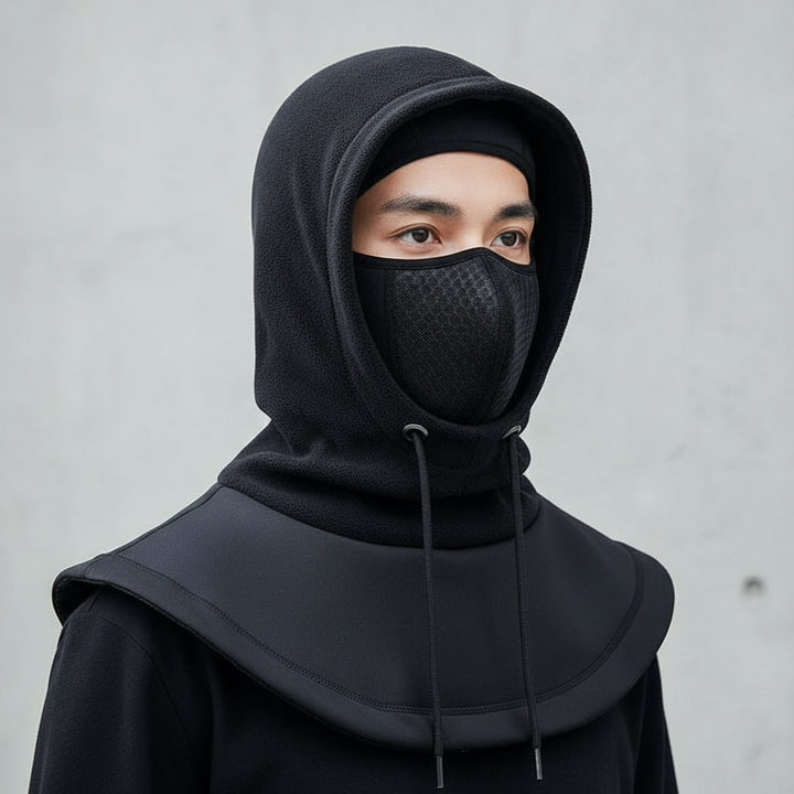 Full Face Mask Balaclava Beanie Windproof Winter Headwear for Men And Women-B Unique Fashions