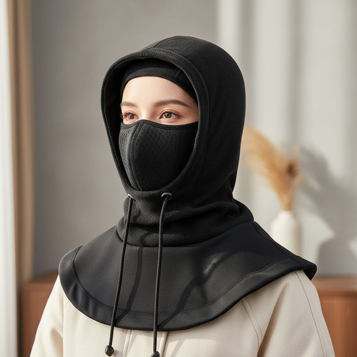 Full Face Mask Balaclava Beanie Windproof Winter Headwear for Men And Women-B Unique Fashions
