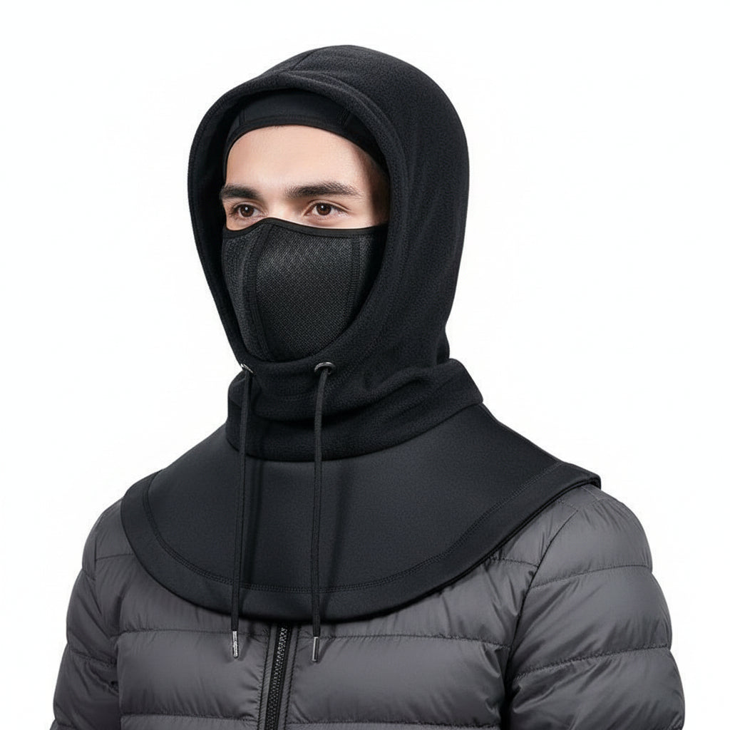 Full Face Mask Balaclava Beanie Windproof Winter Headwear for Men And Women-B Unique Fashions