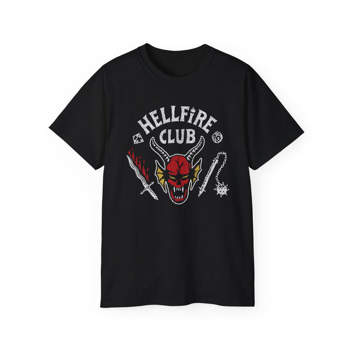 Hellfire Club Original Black Unisex T-Shirt-B Unique Fashions