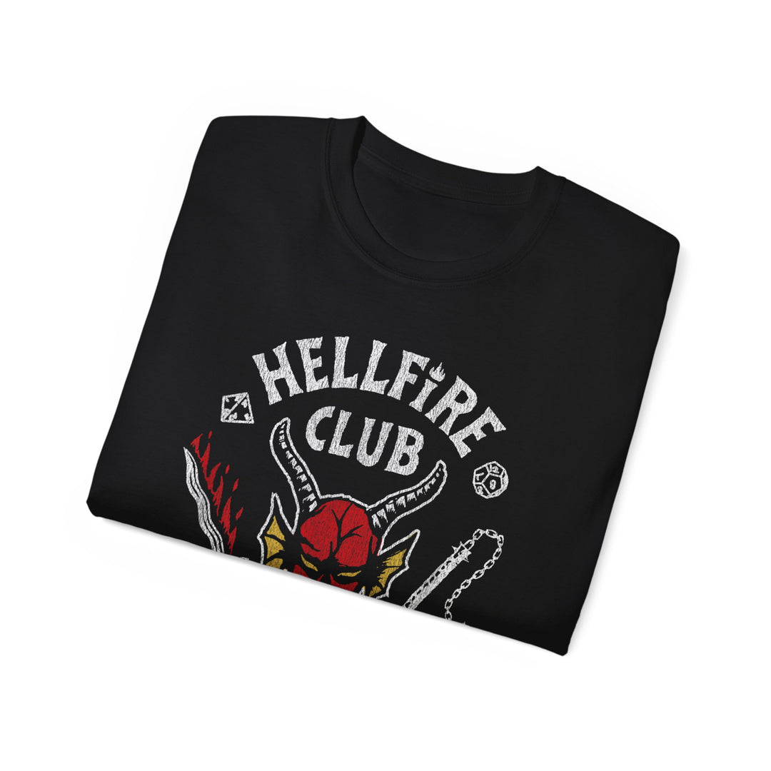 Hellfire Club Original Black Unisex T-Shirt-B Unique Fashions